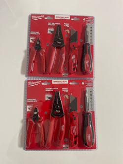 Milwaukee Electrician's Hand Tool Kit (4-Piece)