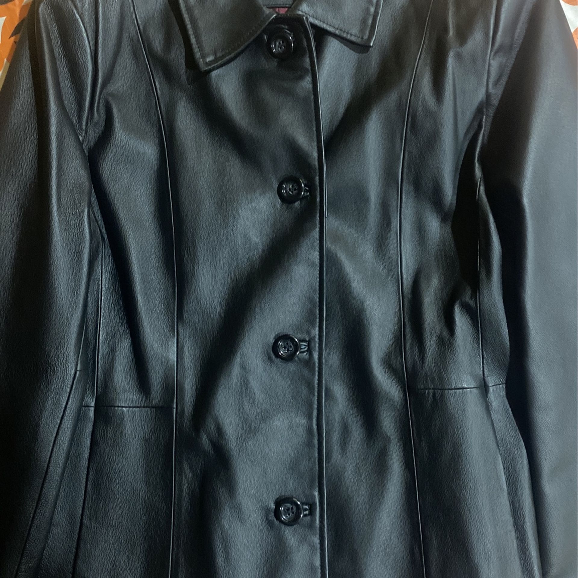 Women’s Lined Leather Jacket