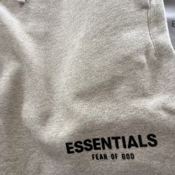 Fear of God ESSENTIALS Shorts – Dark Oatmeal – XL – Brand New Sealed