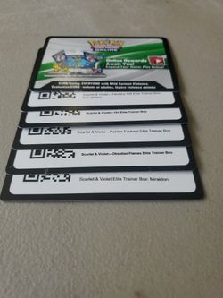 Pokemon Complete Scarlet And Violet Etb Set Codes
