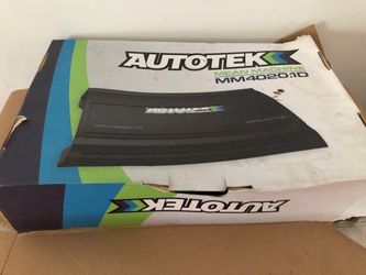 4000 watt amp (NEW)
