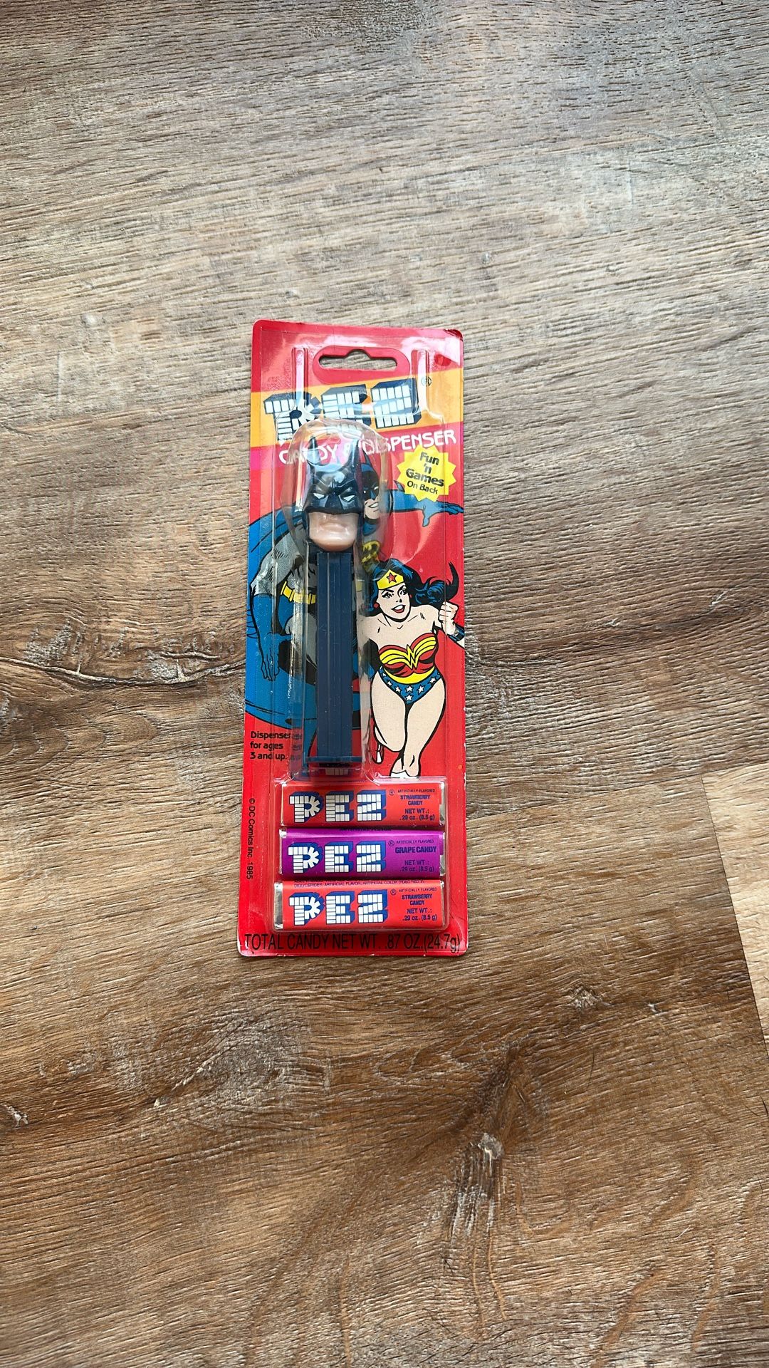 Batman PEZ candy
