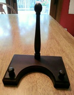 Display Stand For Collector Plates Made By Local Woodworker! 