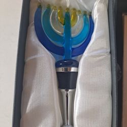 Blown Glass Bottle Stopper