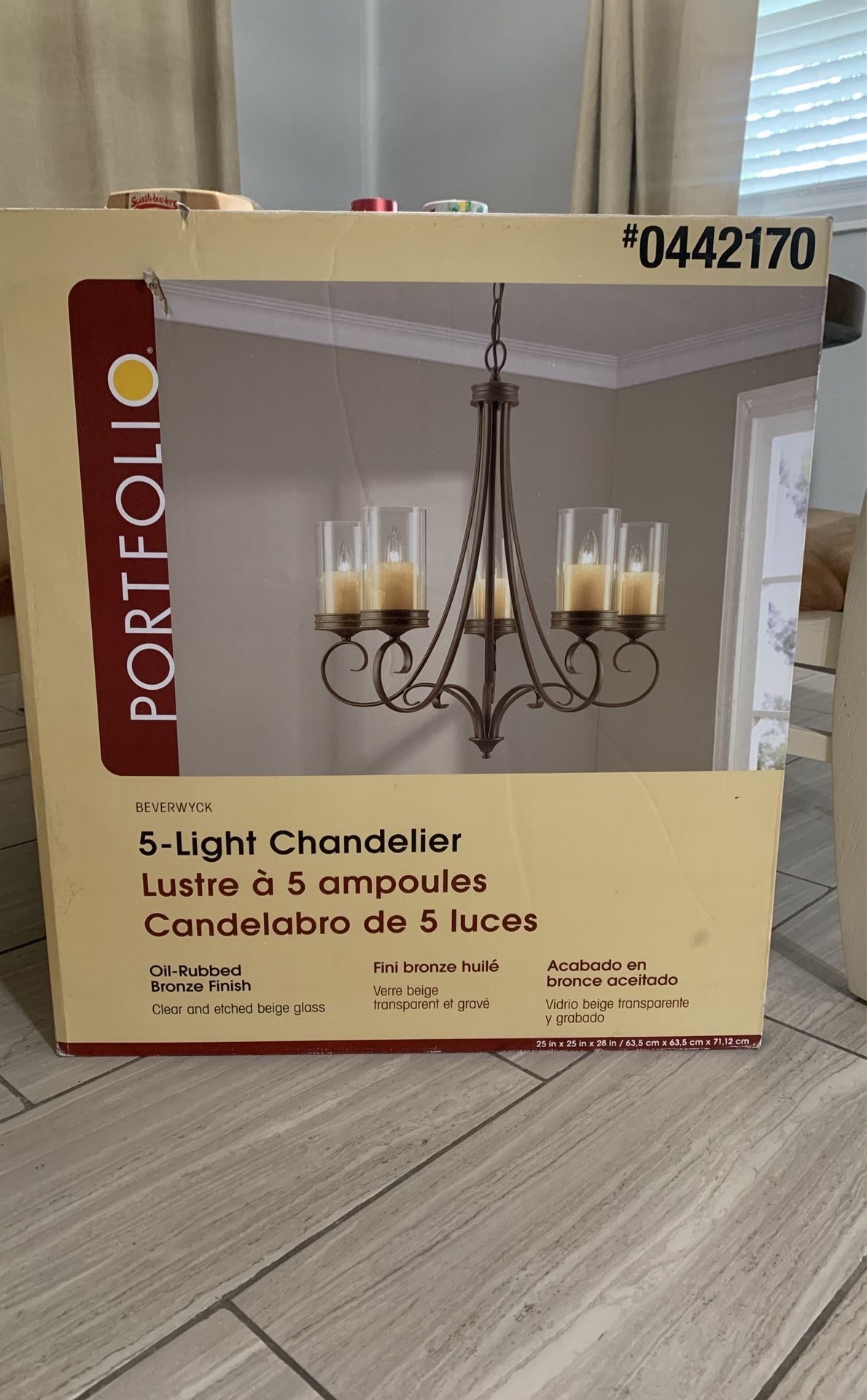 5 Light Chandelier