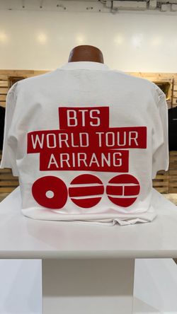 BTS World Tour Shirt $25
