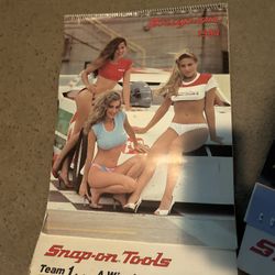 Vintage Snap On Calendars 