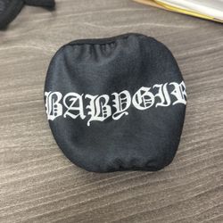 New Black Face Mask “babygirl” 