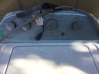 Washer and dryer