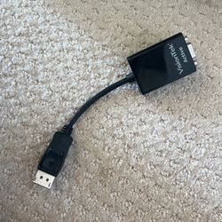 VGA to Displayport adapter