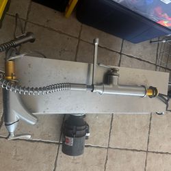 Farmer sink , faucet and garbache disposal