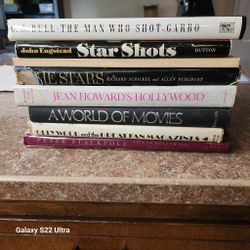 Collection of 8 Hollywood Photo and History Books
