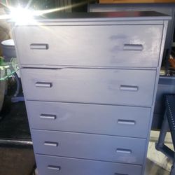 Dresser 29"Wx25"Dx47" H Good Condition Repainted 
