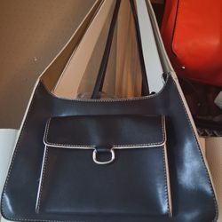 Vintage Mondani New York Faux leather shoulder bag