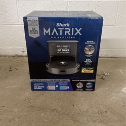 New Shark Matrix Self-Emptying Robot Vacuum With 60 Day Dock, Precision Home Mapping, Wi-Fi Connected UR2350AE