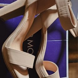 Size 5 1/2 Tan Heels