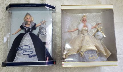 Set of 2 Barbie Dolls
-Mattel Millennium Princess Barbie, a Special Millennium Edition doll released in 2000.
-New unopened 2000 28269 MIB SPECIAL 200