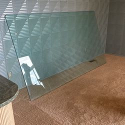 Large Top Glass for Table - Like New