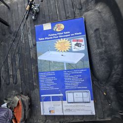 Folding Fillet Table Bass Pro New