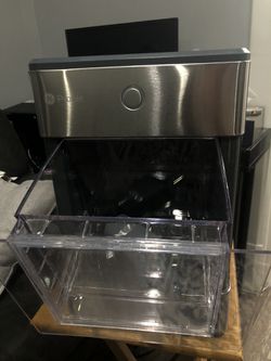  GE Profile Opal, Countertop Nugget Ice Maker, Portable Ice  Machine Complete with Bluetooth Connectivity, Smart Home Kitchen  Essentials, Stainless Steel Finish