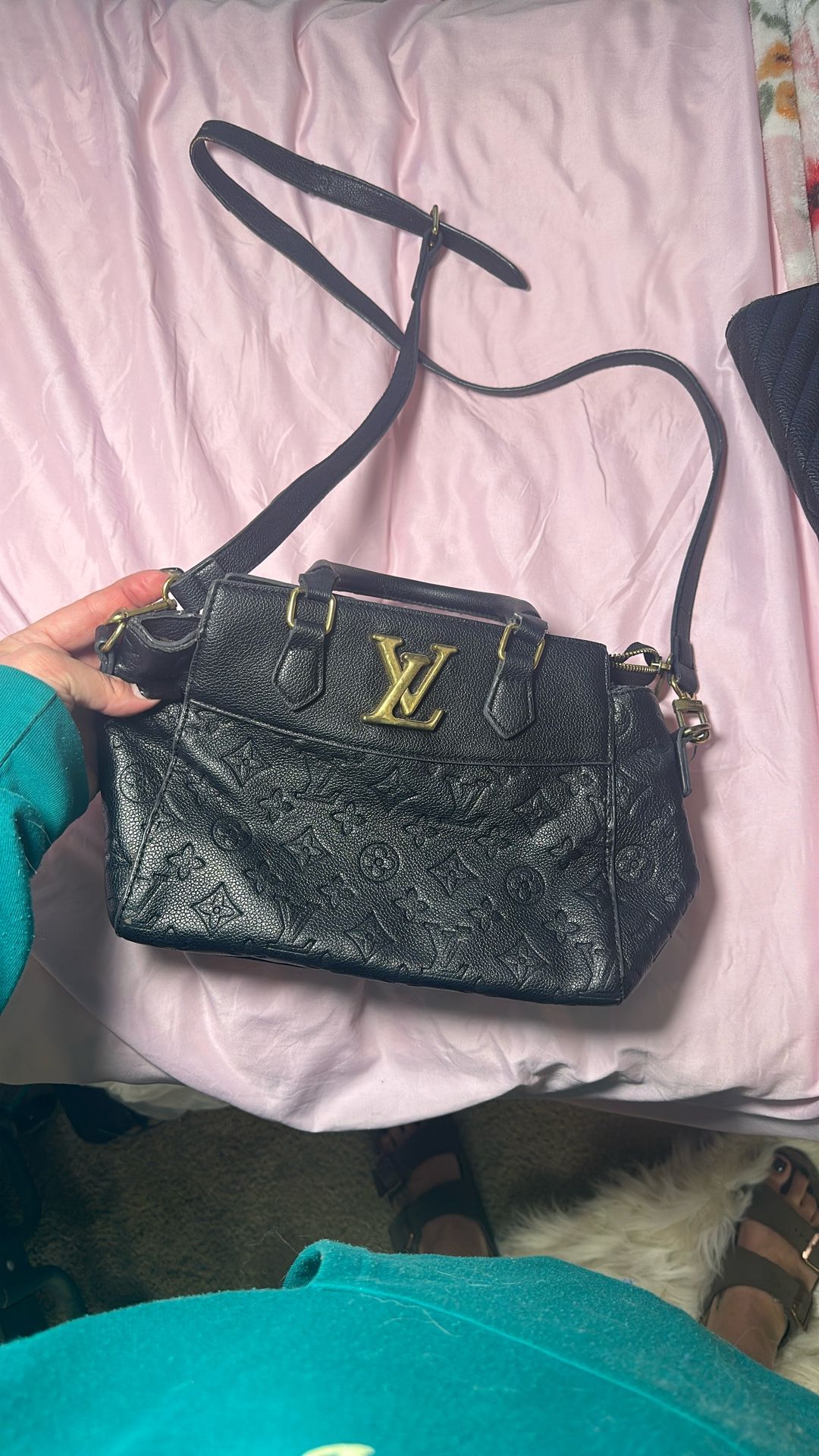 Black And Gold Purse