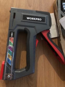 6-in-1 Manual Brad Nailer Upholstery Stapler Nail Gun - Greyipen box
