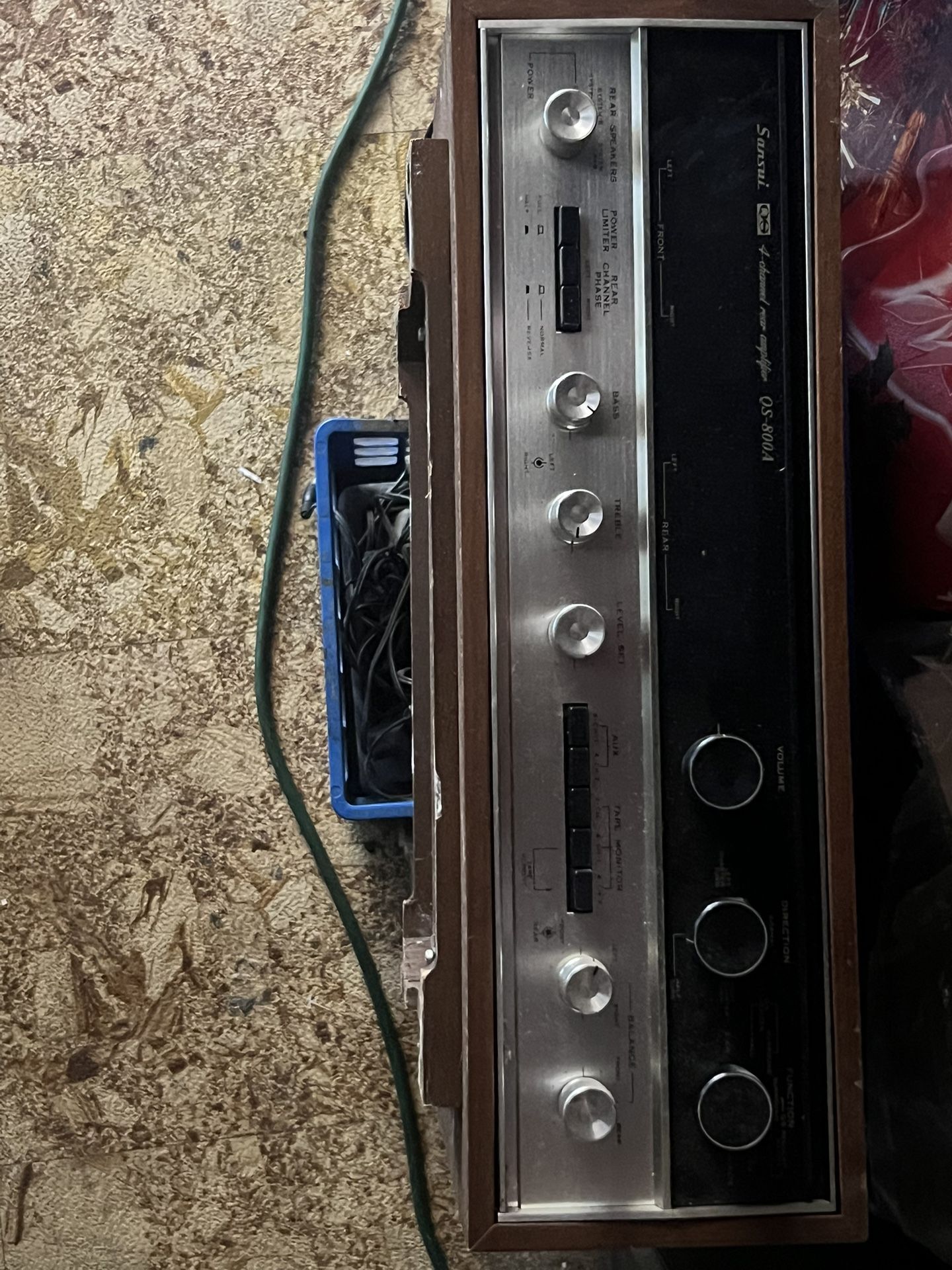 Sansui 4-amp QS-800A for Sale in Bellflower, CA - OfferUp
