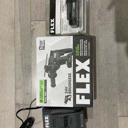 Flex 24v 7/8in Sds Plus Rotary Hammer Kit