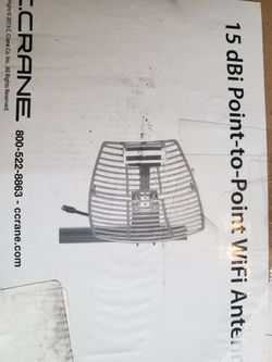 Point To Point Parabolic WiFi Antenna