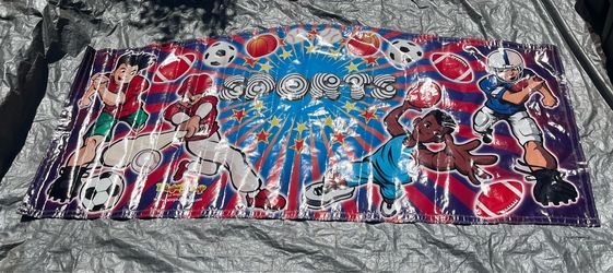 Sports Themed Bounce House Banner