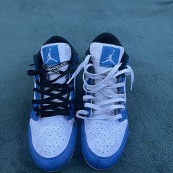 Blue Air Jordan Cleats 