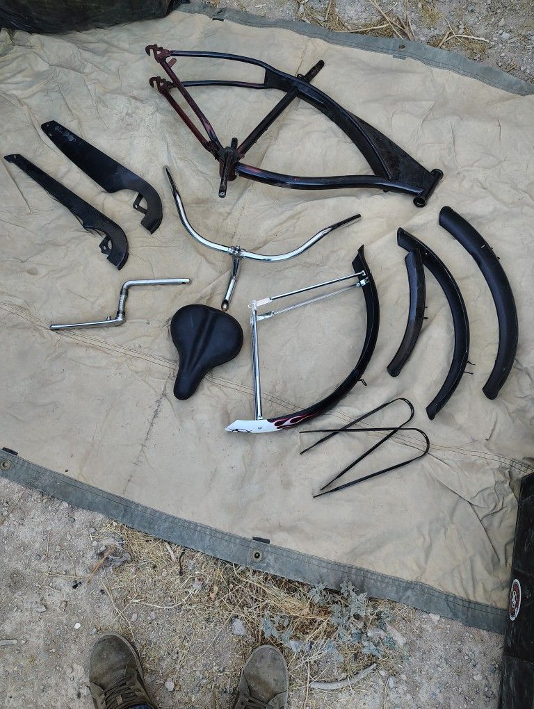 Beach Cruiser Frame And Parts