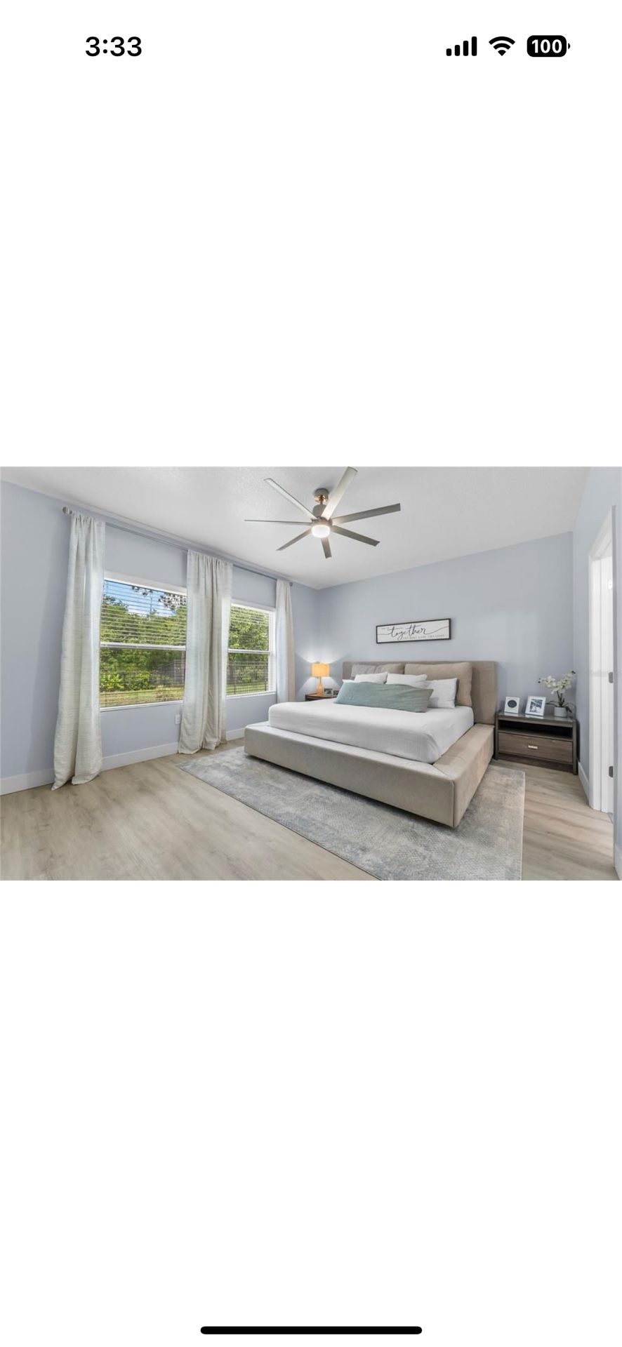 Ashley Furniture King Bed frame