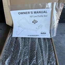 King Size Electric Head Adjustable Bed Platform With Legs 