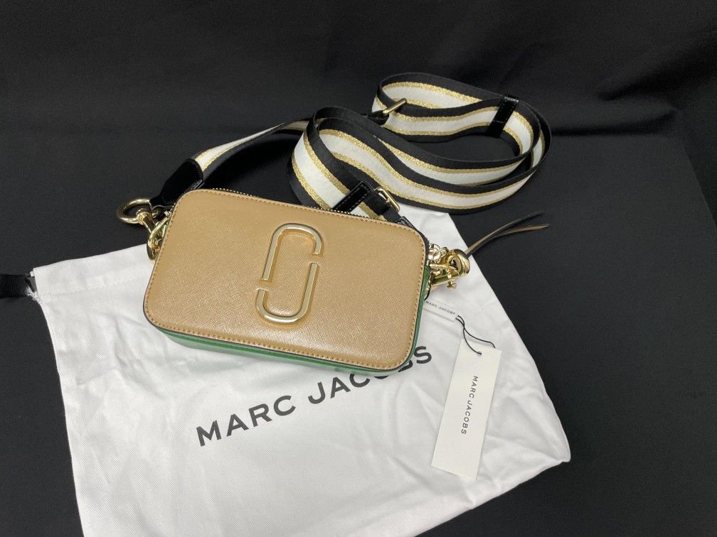 Marc Jacobs Snapshot  Crossbody Bag Sandcastle Multi