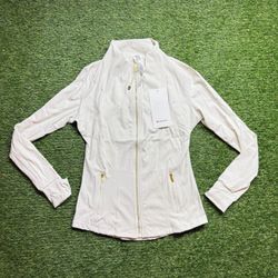 White Lululemon Jacket 