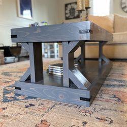 MODERN DAY FARMHOUSE COFFEE TABLE