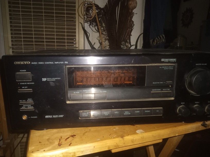 Onkyo Audio Video Control Amplifier A-Sv620