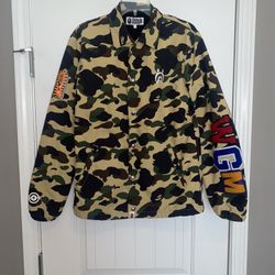 Bathing Ape 1st Camo Coach Jacket