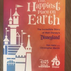 Disney gold Member happiest Place On Earth Book