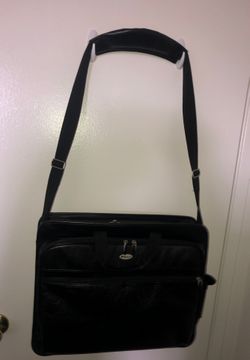 Targus leather laptop bag