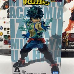 My hero academia midoriya deku ichiban kuji anime figure prize A bandai