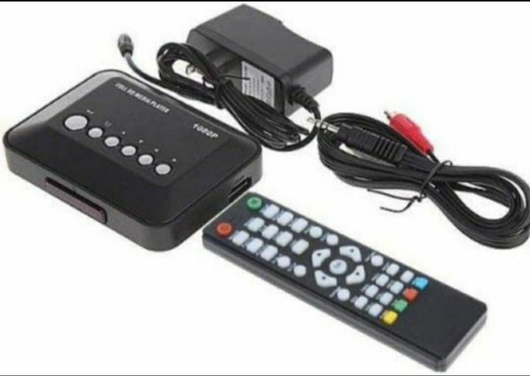 MP018-F10 1080P HD Media Player with HDMI/SD Card Slot/AV Port