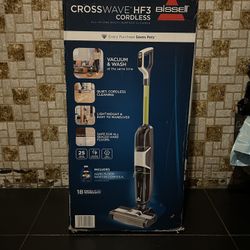 Bissell Crosswave HF3 Cordless Wet/Dry Vacuum Cleaner and Mop, Multi-Surface and Hardwood Floor Cleaner