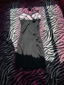 Y2K halter striped midi dress