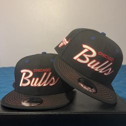 Chicago Bulls New Era 950 SnapBack Script Black/Rare Air Jordan 4 Brand New 