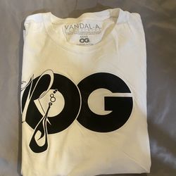 Vandal-A OG T-Shirt, color- black/white, size 4XL