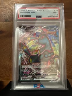 2025 Pokemon Umbreon VMAX CBB2 CS Mint 9 Trading Card