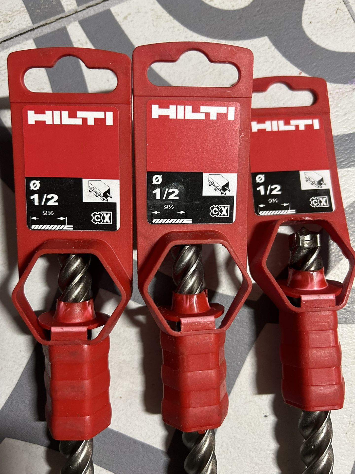 1/2” Hilti Hammer Drill Bits for Sale in Tucson, AZ OfferUp