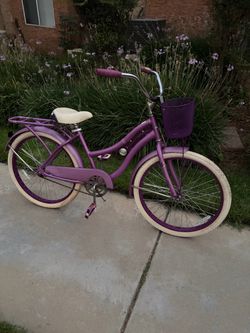Youth Bike 24” beach cruiser bicycle bicicleta de playa para jovencitas